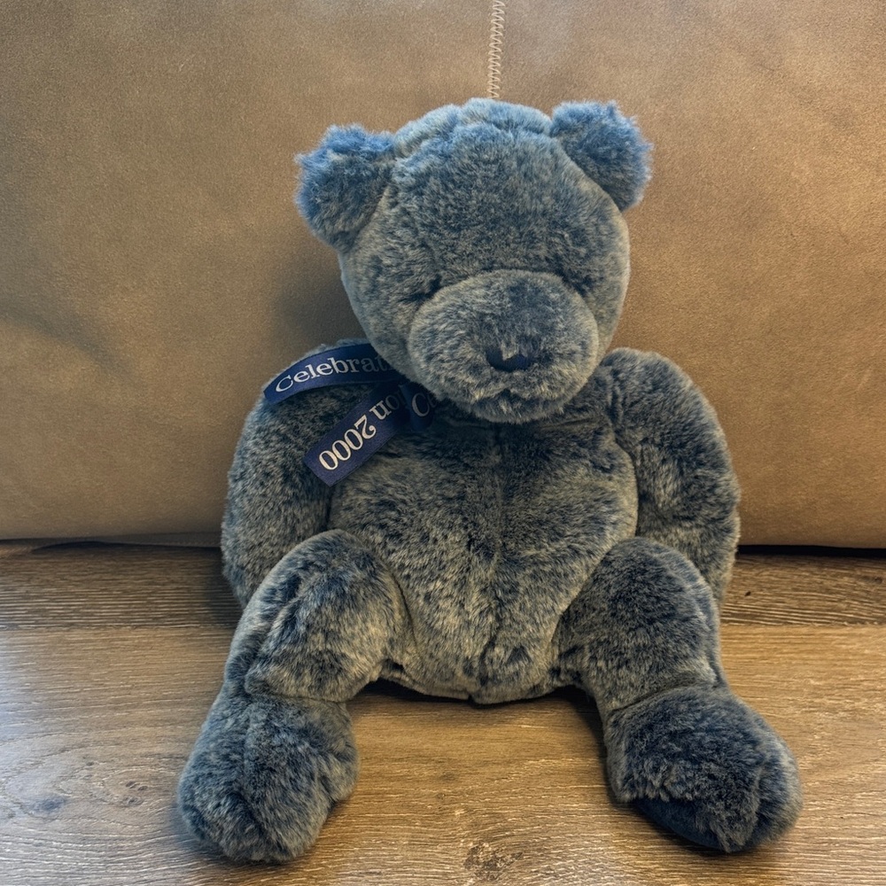 GUND Y2K "Bubbles" Celebration 2000 Dark Blue